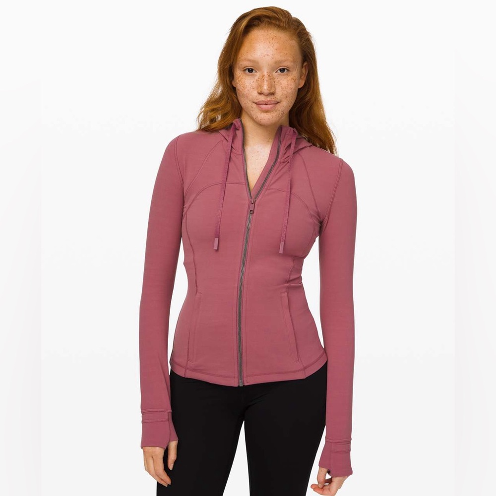 Lululemon Hooded Define Jacket Nulu Full Zip Activewear Hoodie Yoga Workout Gym